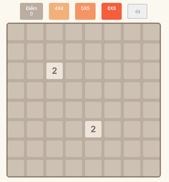Chơi Game 2048 8x8 Miễn Phí