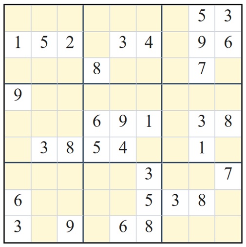 Bàn sudoku cấp độ khó hơn